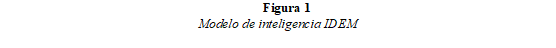 Figura 6
Modelo de inteligencia IDEM
