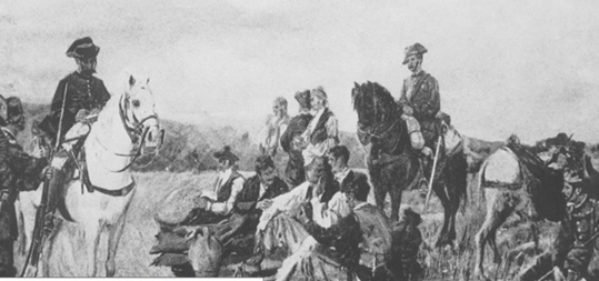 Foto en blanco y negro de un grupo de personas
Descripción generada automáticamente